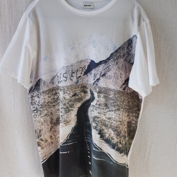 DIESEL 78 Desert Road Graphic T-Shirt