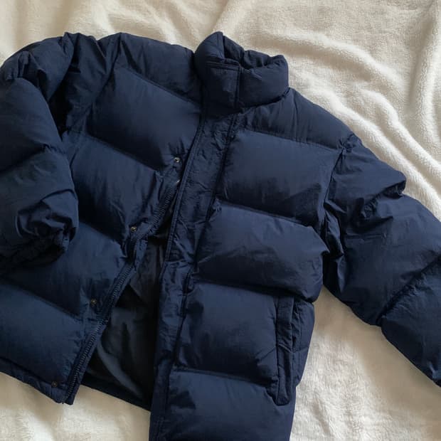 빈티지 웰론 빵빵 남여공용 네이비 패딩