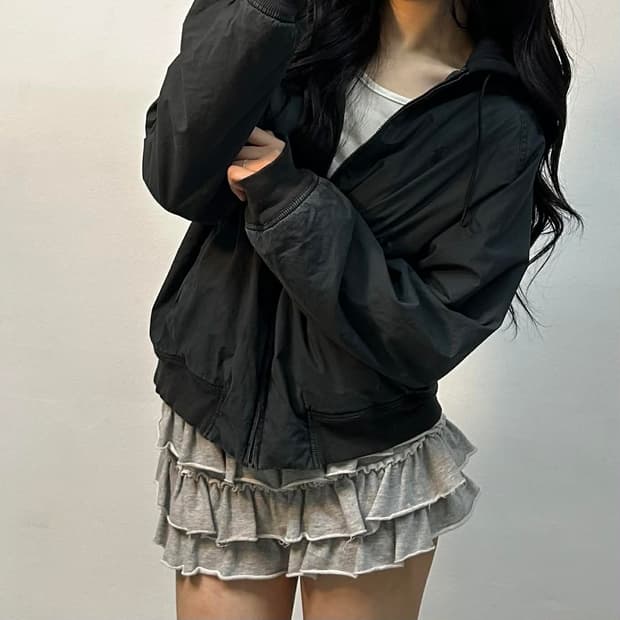 폴로 랄프로렌 폴리쉘 봄버 자켓 걸즈 후드 패딩(L)