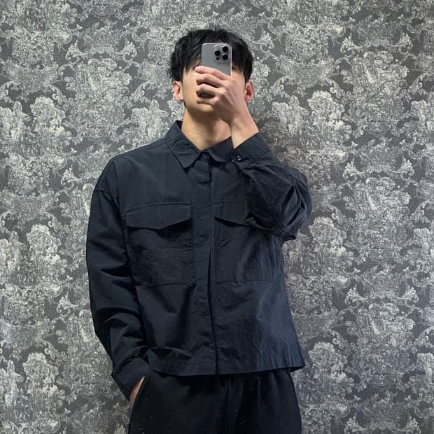 liful minimal garments 라이풀미니멀가먼츠 나일론 셔츠