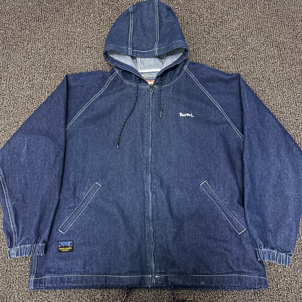 오션퍼시픽 데님 후드 집업 청자켓 L