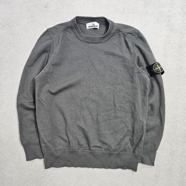 정품 스톤아일랜드 울니트 XL (와펜 미포함)