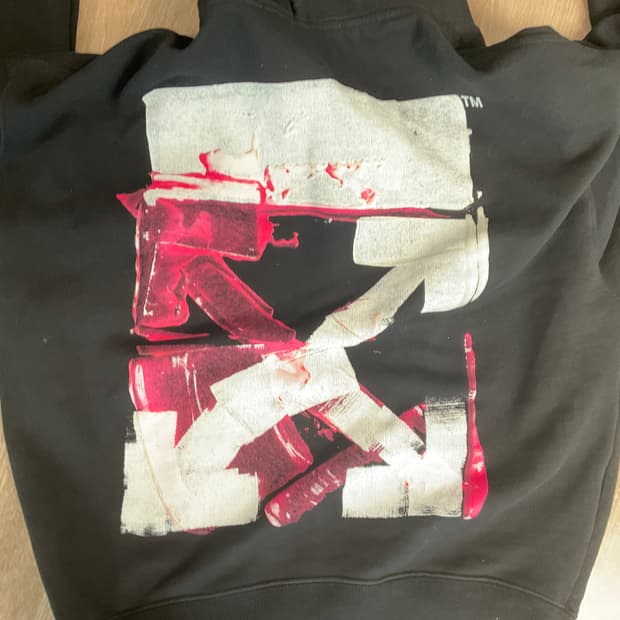 오프화이트 21fw 후드티