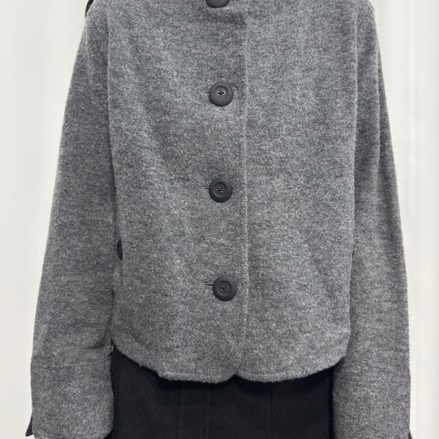 granpus button wool jacket