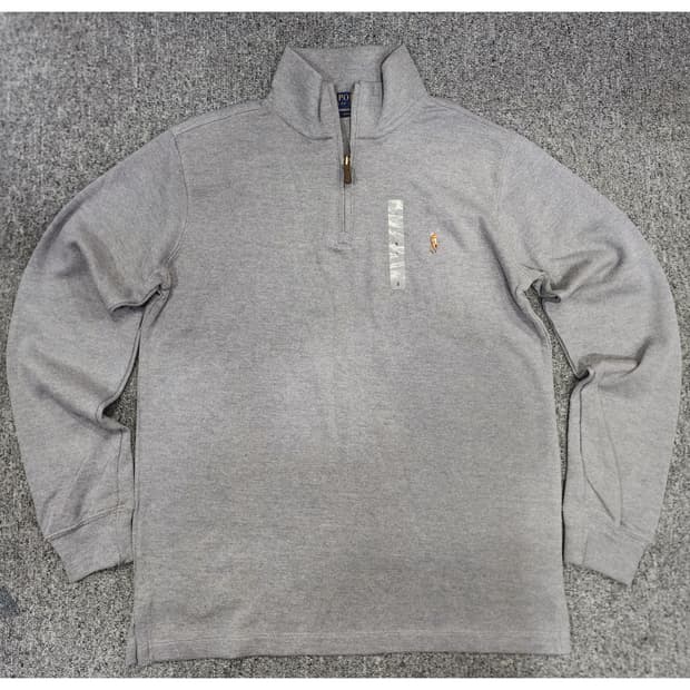 폴로 랄프로렌 에스테이트 리브 하프집업 반집업 니트 신형 S