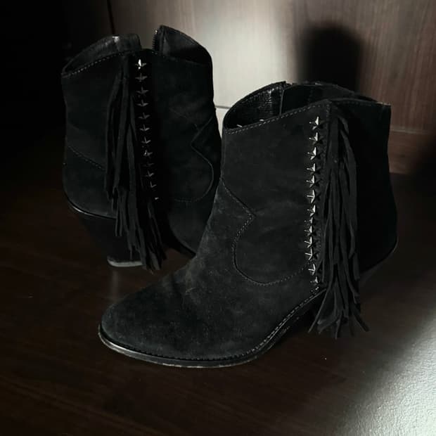 ASH Leather Western Boots