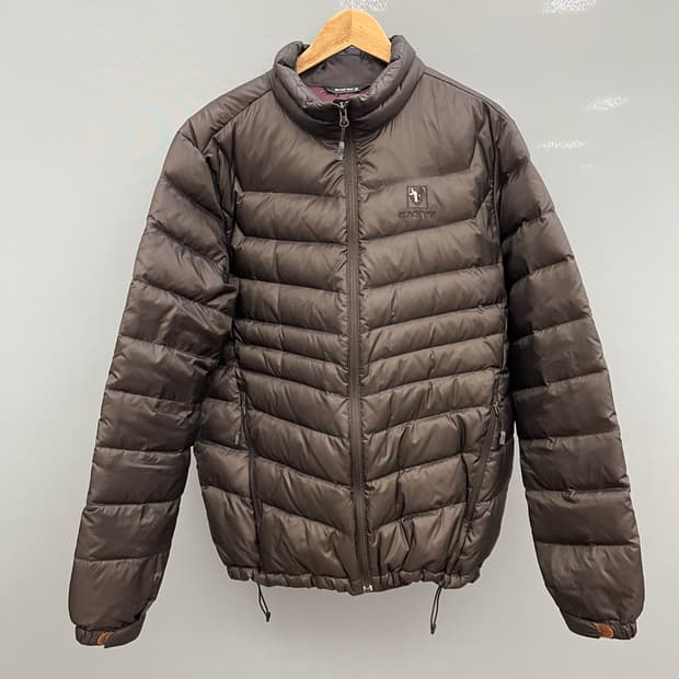 블랙야크 브라운 경량 패딩 자켓
