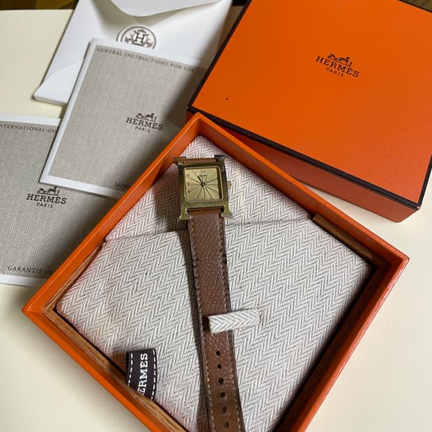에르메스 H아워 Heure H HH1.201 여성 시계 보증서있음