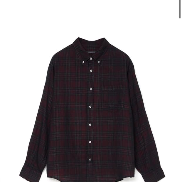 해칭룸 한로로 Two Face Check Black/Red