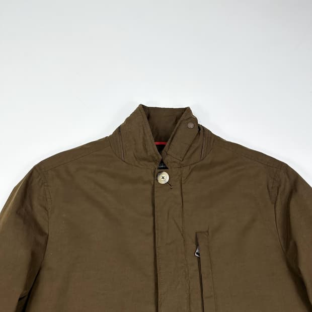 헨리코튼 클래식 브라운 왁스자켓 (L)