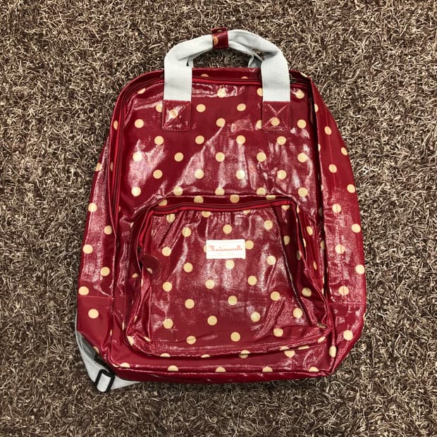 마드모아젤 Mademoiselle 도트 백팩