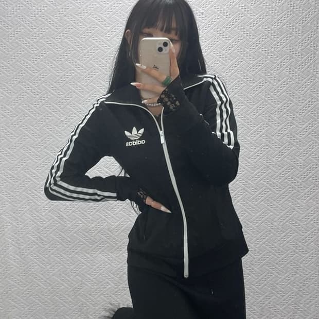 아디다스 올드스쿨 빈티지 캐주얼 유로파 져지 집업 95 C09370