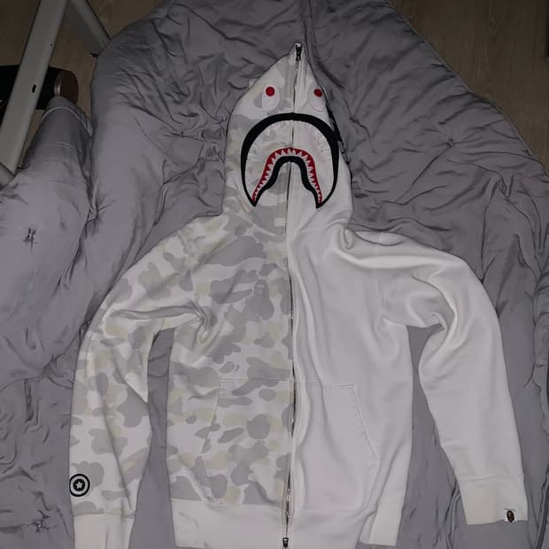 베이프 샤크후드 백계 야광