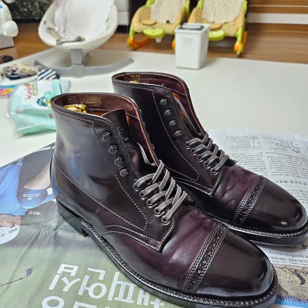 알든 컬러8 코도반 파라점퍼부츠 7D