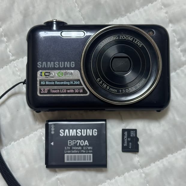 삼성 VLUU ST80 블랙 디지털 카메라