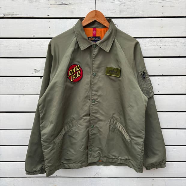 Alpha 알파인더스트리 x 산타크루즈 코치 자켓