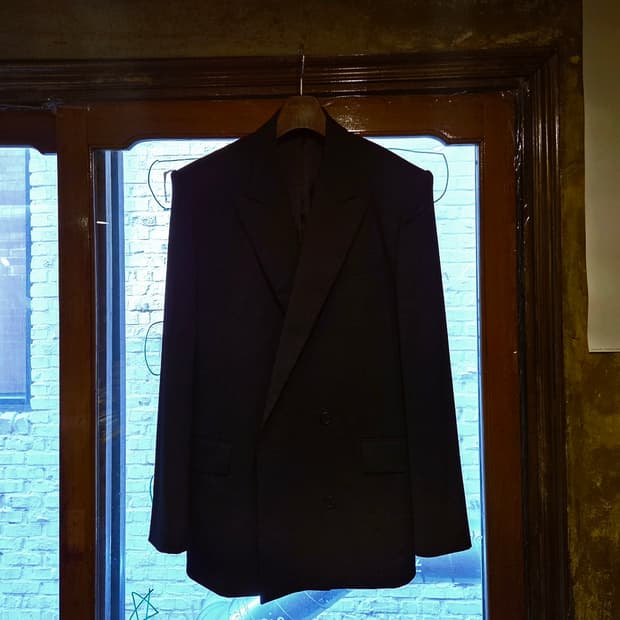 준지 더블브레스티드자켓 