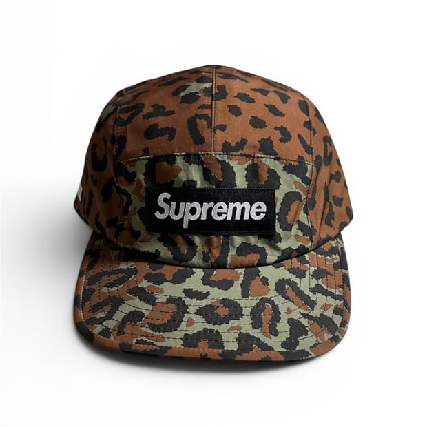슈프림 19FW 고어텍스 레오파드 캠프캡