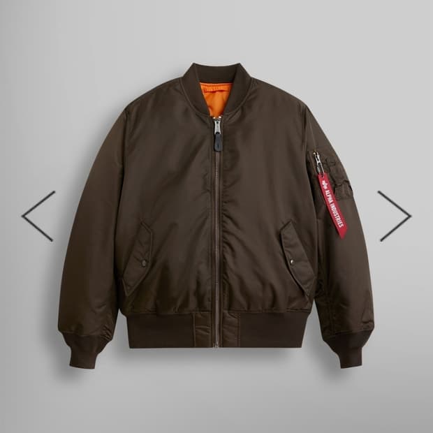 알파인더스트리 마원 MA-1  브라운(에스프레소) S