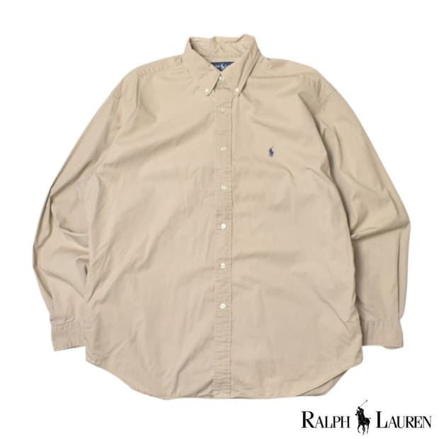 90S 폴로 랄프포렌 블레이크 셔츠 L N1206