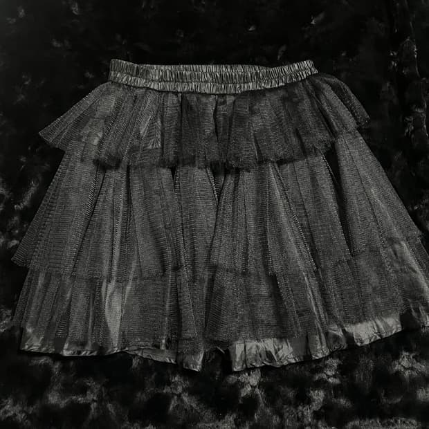 Bodyline 바디라인 샤스커트 튜튜 고스로리 펑크