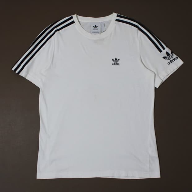 Adidas 아디다스 트레포일 화이트 라운드 반팔