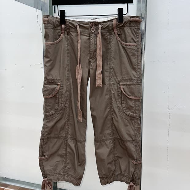 cocoa brown capri pants