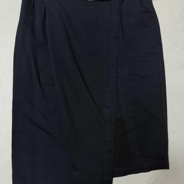 MM6 Asymmetric Belted Sk