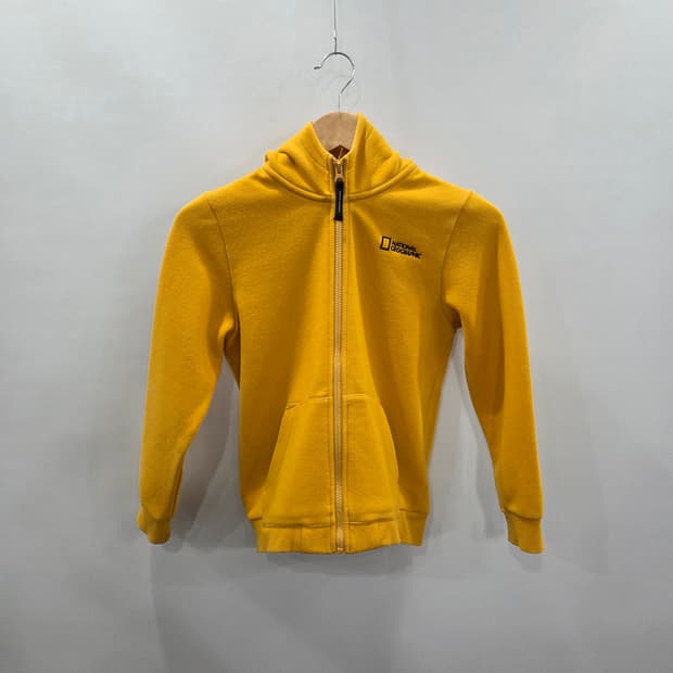 내셔널지오그래픽 키즈 자수로고 후드집업 140/11