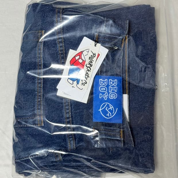 폴라스케이트 빅 보이 팬츠 다크 블루 XL [새상품]