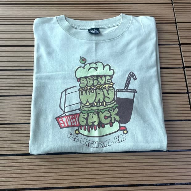 00s stussy 올드 반팔 티셔츠