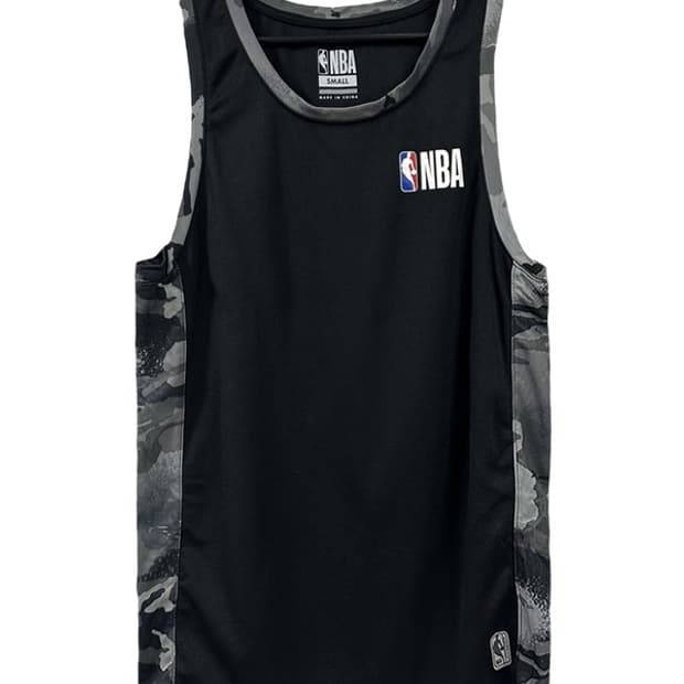 [S] NBA 카모패턴 슬리브리스 농구 나시티 저지