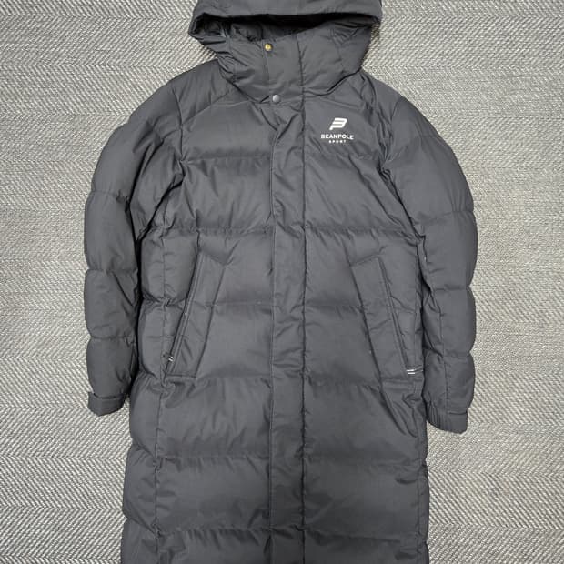 빈폴스포츠 롱패딩 블랙