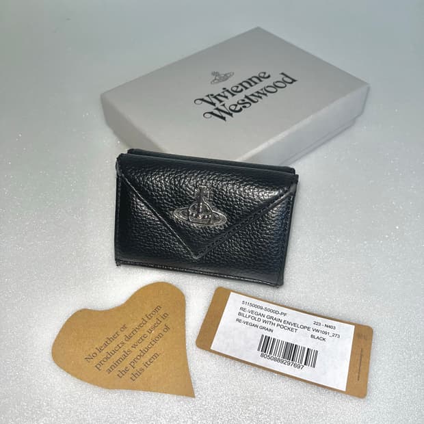 비비안 웨스트우드 VivienneWestwood orb 반지갑 블랙