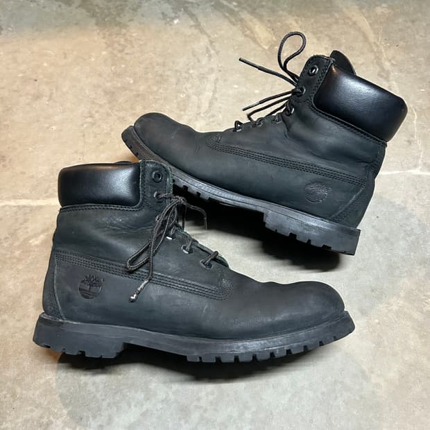 250) 팀버랜드 6인치 워커 부츠 프리마로프트 블랙
