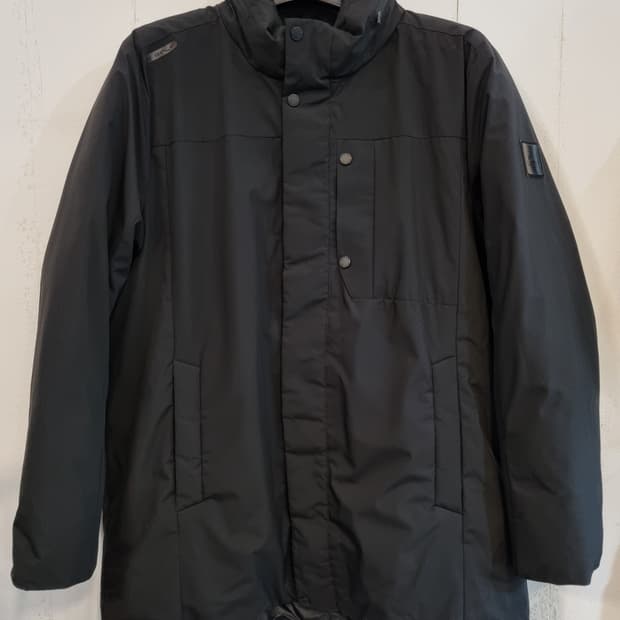 밀레 골프 남성 덕다운 롱파카 105 블랙