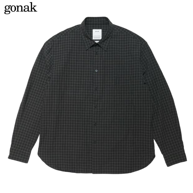 고낙 오가닉 체크 셔츠