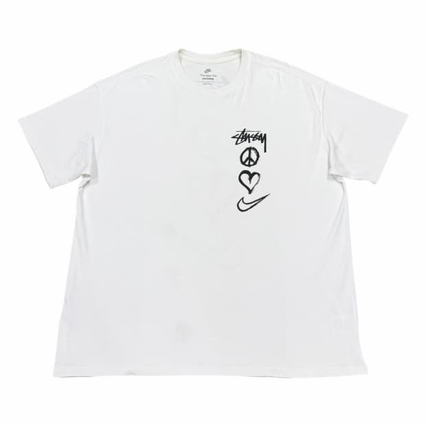 나이키 x 스투시 해외판 NRG RA 티셔츠 서밋 화이트 XL