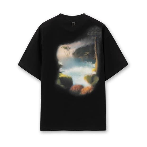 우영미 24ss 블러 티셔츠 블랙 46
