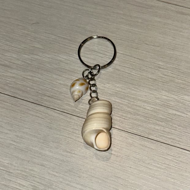 빈티지 조개 (shell)키링 