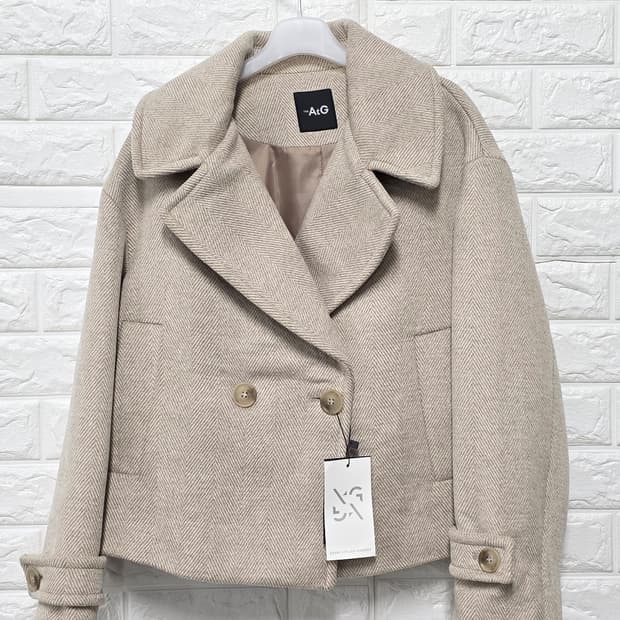택포) 24s The AtG 여성 숏 코트 90 새상품