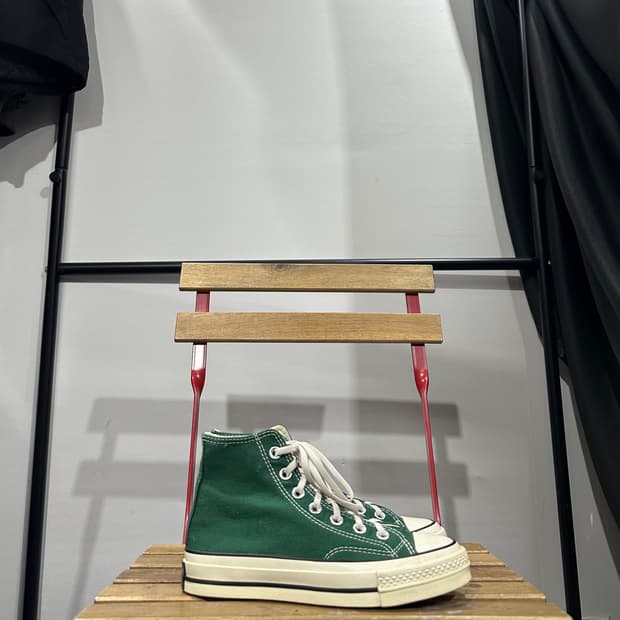 230) 컨버스 운동화 여성 여자 신발 척테일러 70 하이 그린