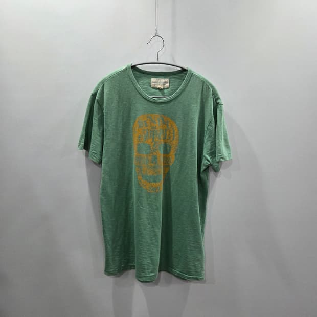 데님앤서플라이 프린팅 코튼 반팔티 M