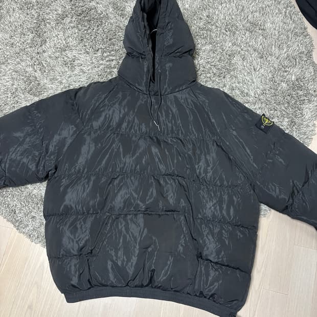 빈티지 스톤아일랜드 후드 패딩