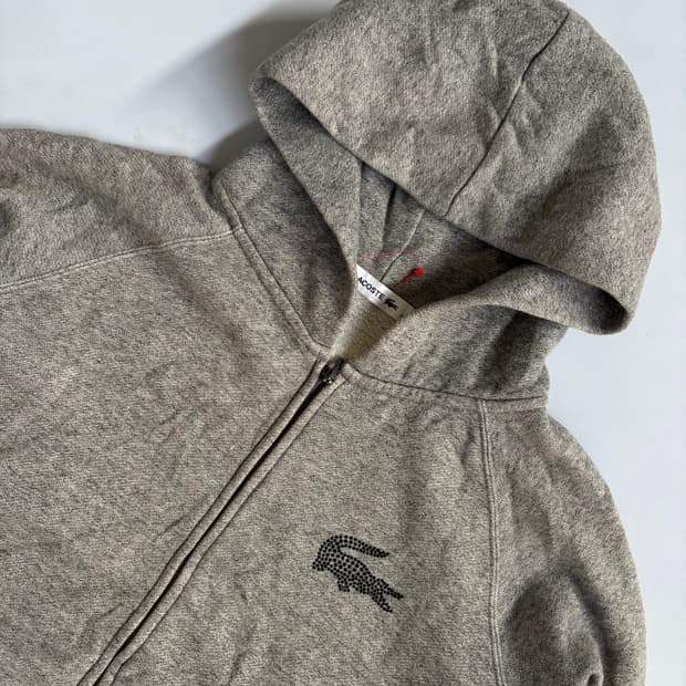 라코스테 y2k 빈티지 후드집업