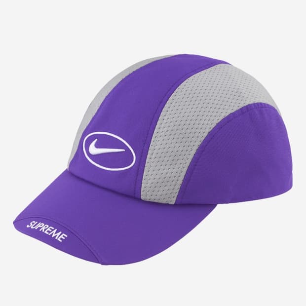 슈프림 x 나이키 러닝 햇 퍼플 - 25SS
