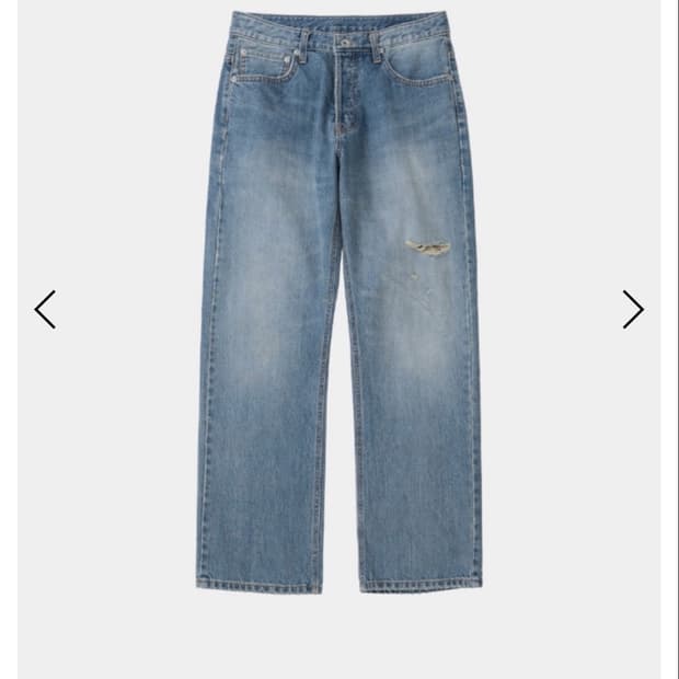 강정석 kangjungseok denim pants type 03