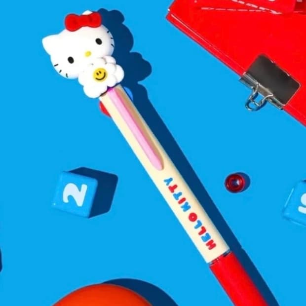 위글위글 키티 볼펜