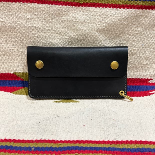 도치기 레더 제패니즈 핸드메이드 트러커월렛 체인 장지갑