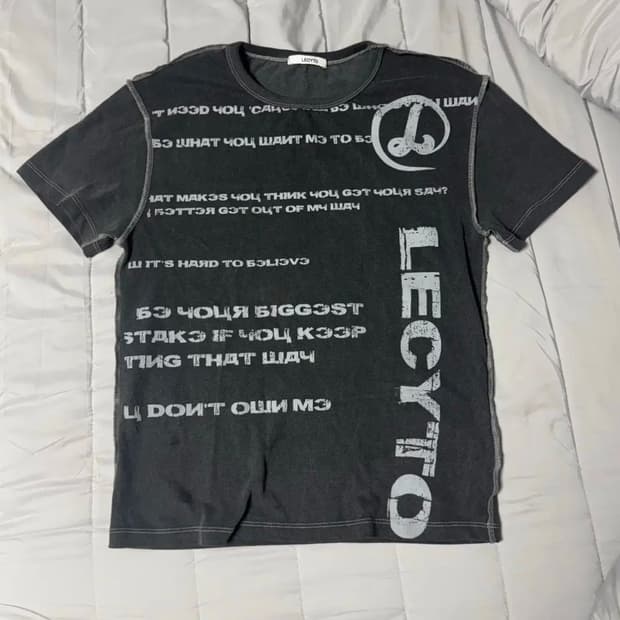 레씨토 피그먼트 티셔츠